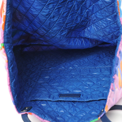 Chanel Nylon Printed CC Tote Multicolor 6 of 8