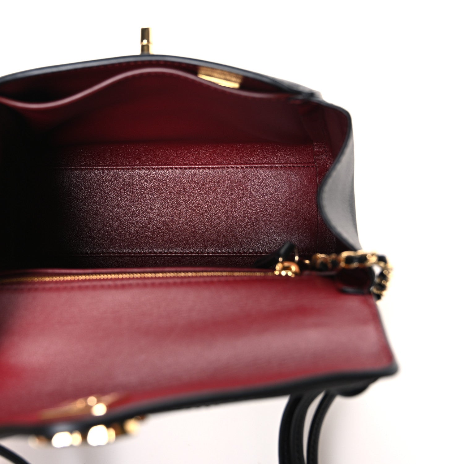 Chanel Calfskin Madame Coco Small Flap Handbag Black 5 of 11