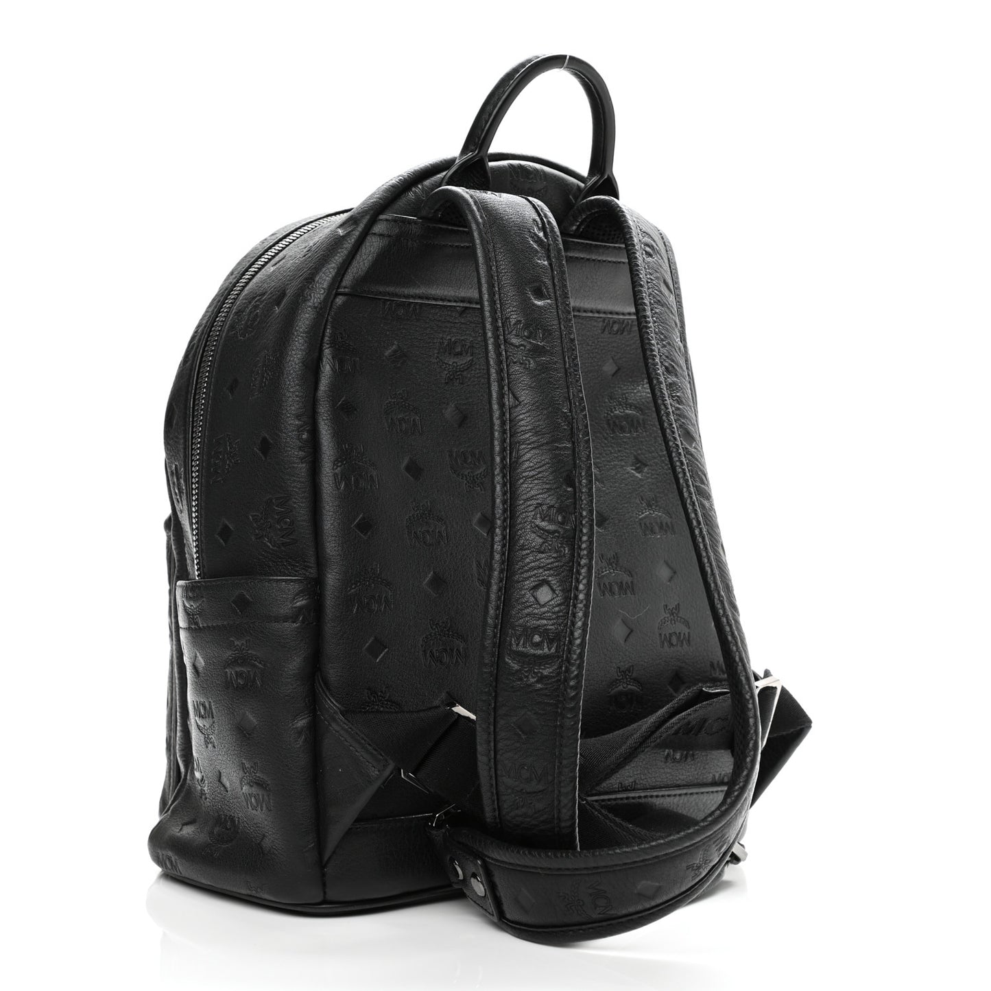 Calfskin Ottomar Small Stark Backpack Black