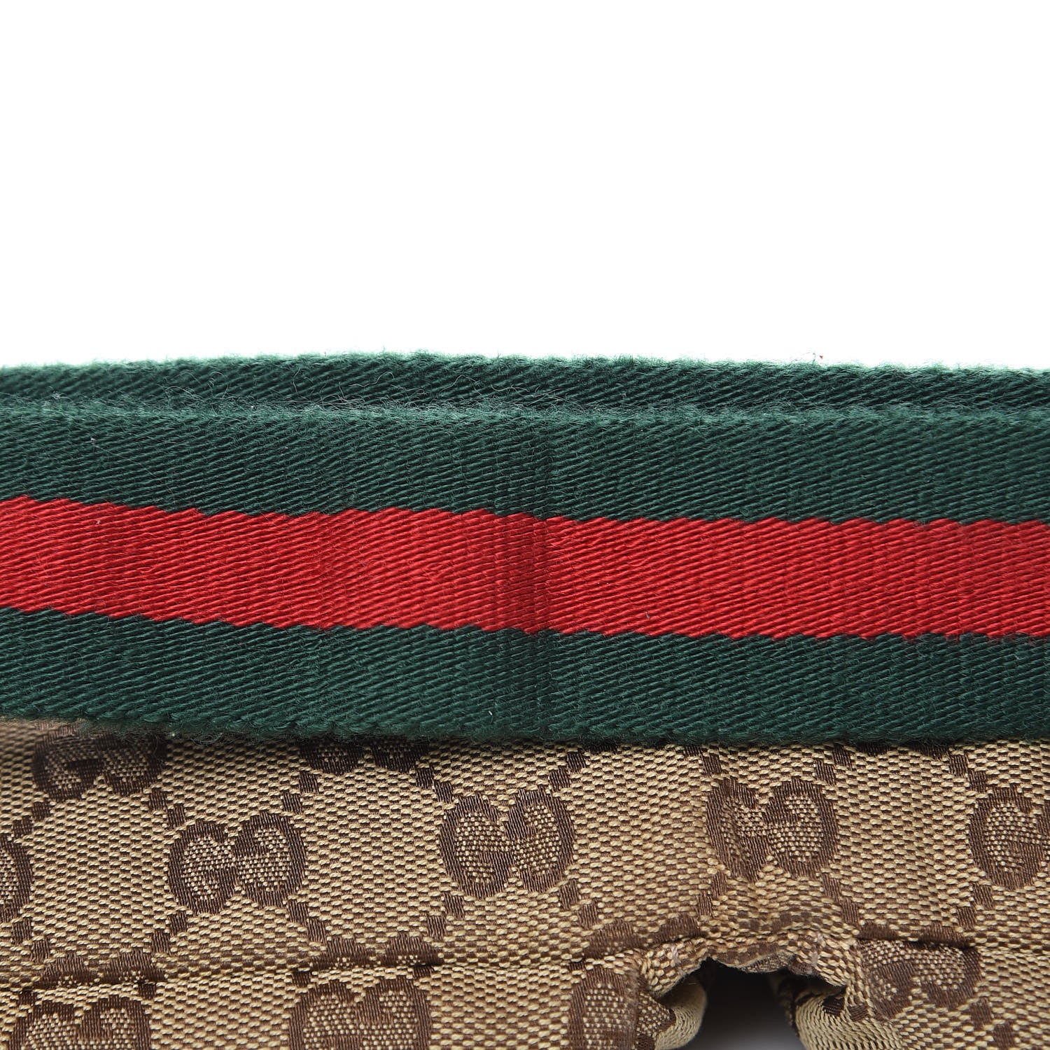 Gucci Monogram Web Belt Bag Dark Brown 12 of 15