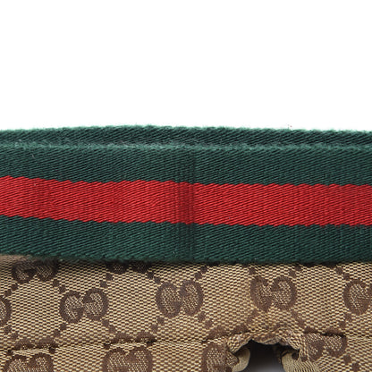Gucci Monogram Web Belt Bag Dark Brown 12 of 15