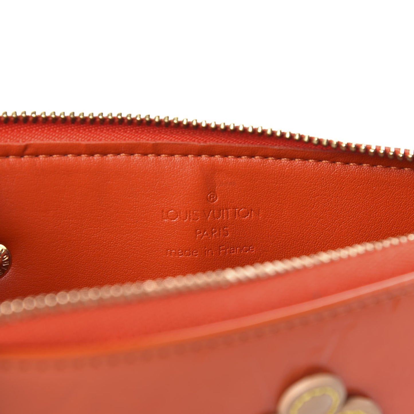 Vernis Lexington Fleurs Pochette Orange