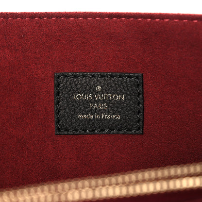 Louis Vuitton Grained Calfskin Lockme Shopper Black 10 of 17