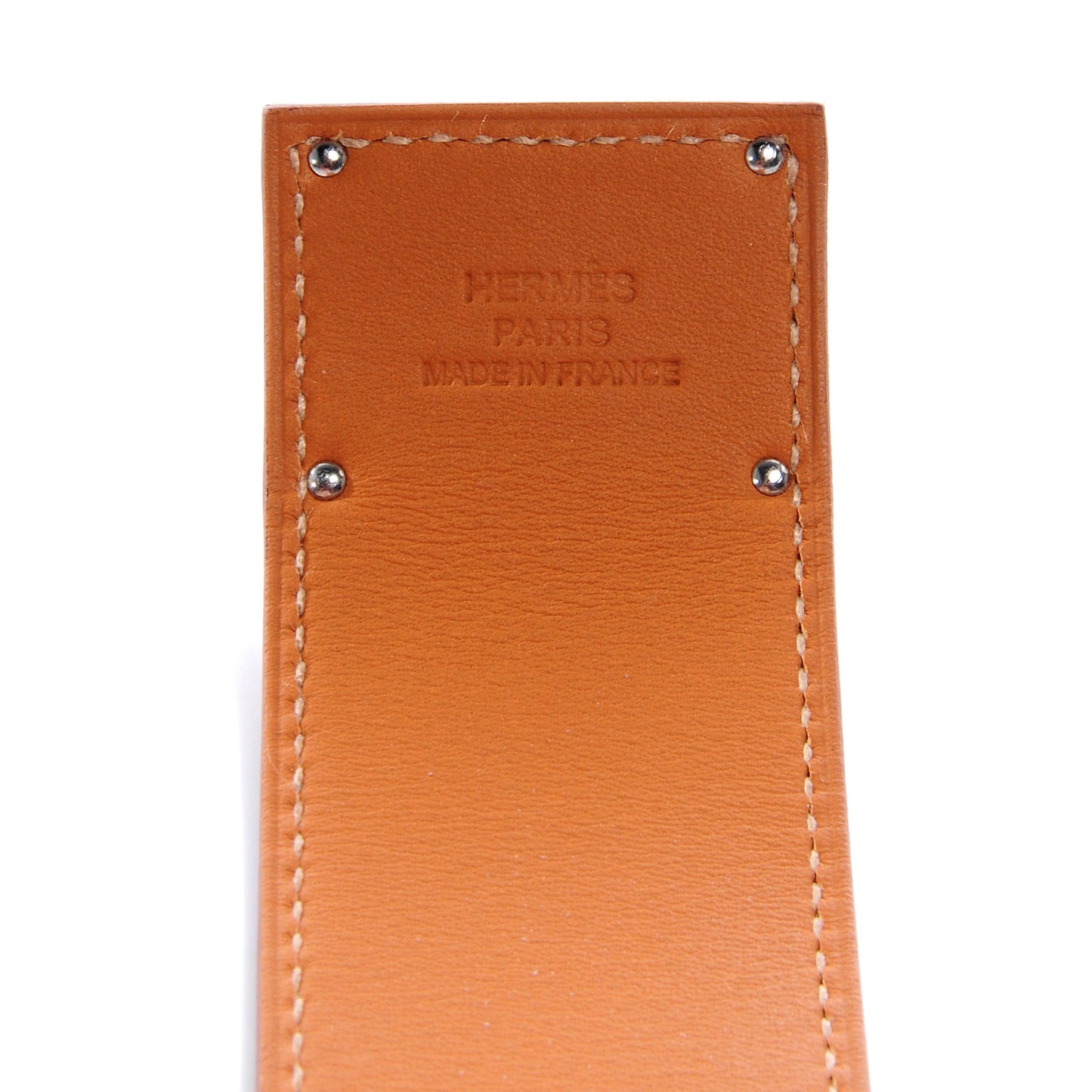 Natural Barenia Kelly Dog Cuff 40