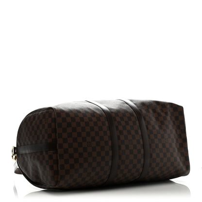 Louis Vuitton Damier Ebene Keepall Bandouliere 55 4 of 12