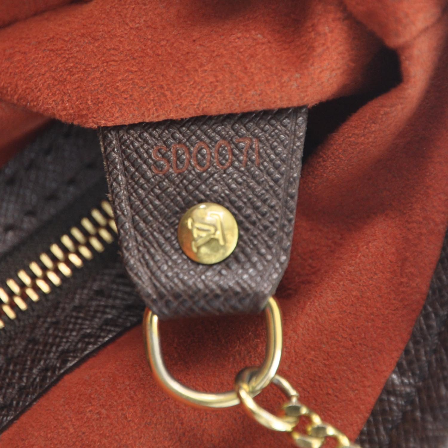 Louis Vuitton Damier Ebene Marais Bucket 23 9 of 12