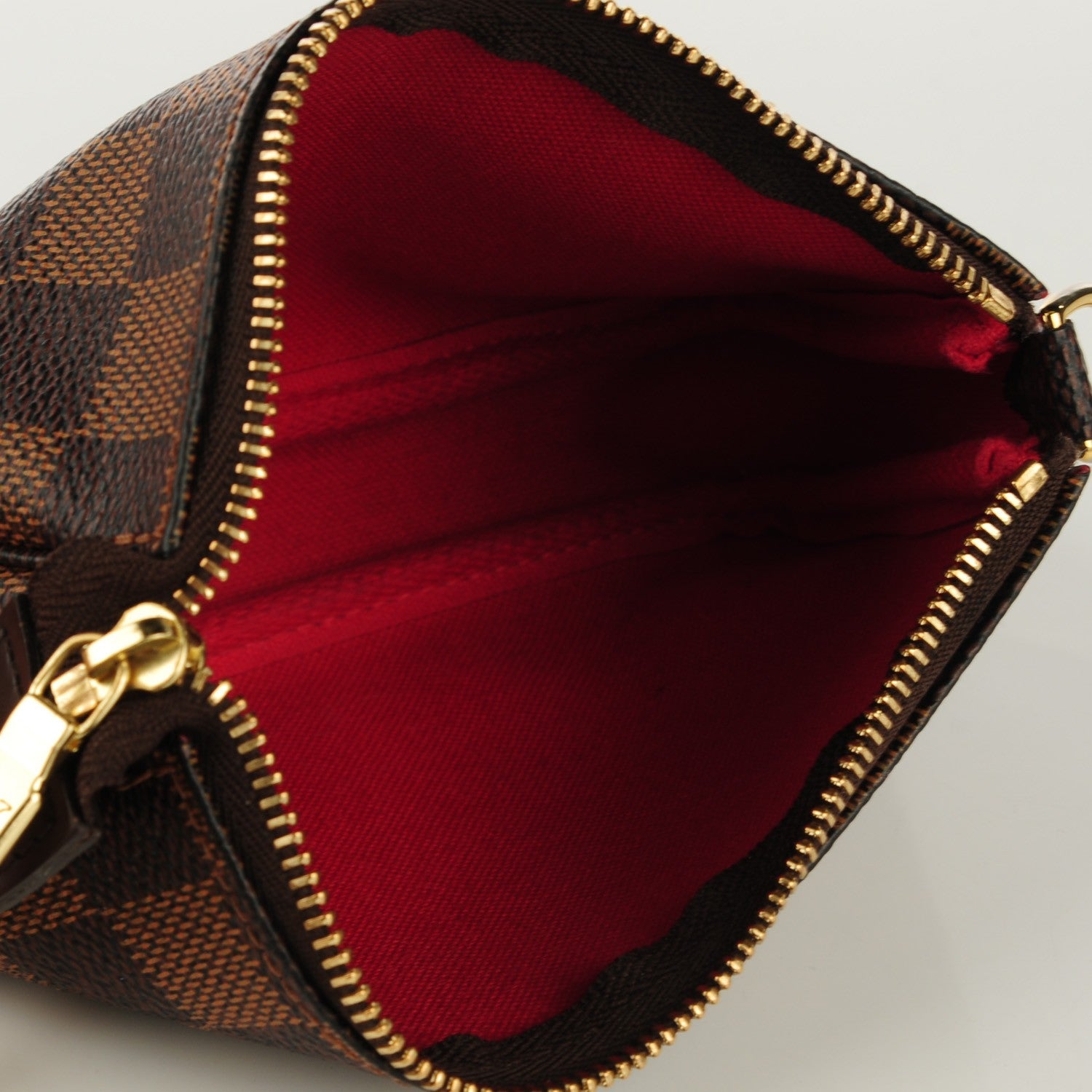 Louis Vuitton Damier Ebene Mini Pochette Accessories 5 of 7