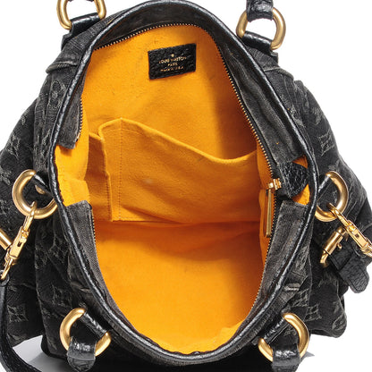 Louis Vuitton Denim Neo Cabby MM Black 7 of 7