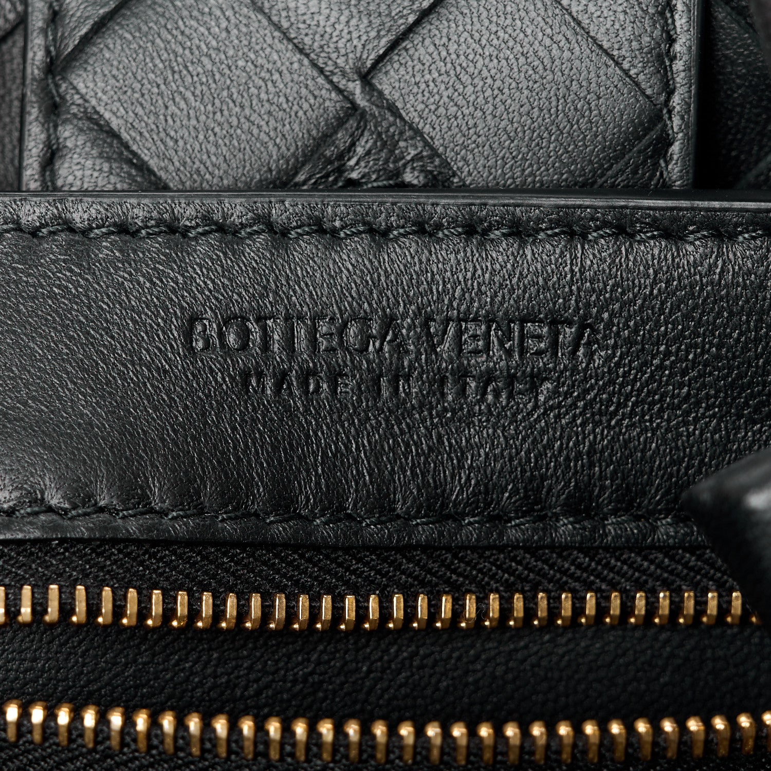 Bottega Veneta Nappa Intrecciato Small Andiamo Shoulder Bag Black 7 of 10