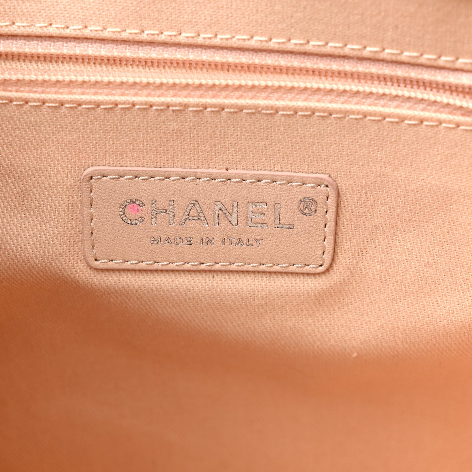 Chanel Grained Calfskin Stitched Braided With Style Backpack Beige 6 of 10