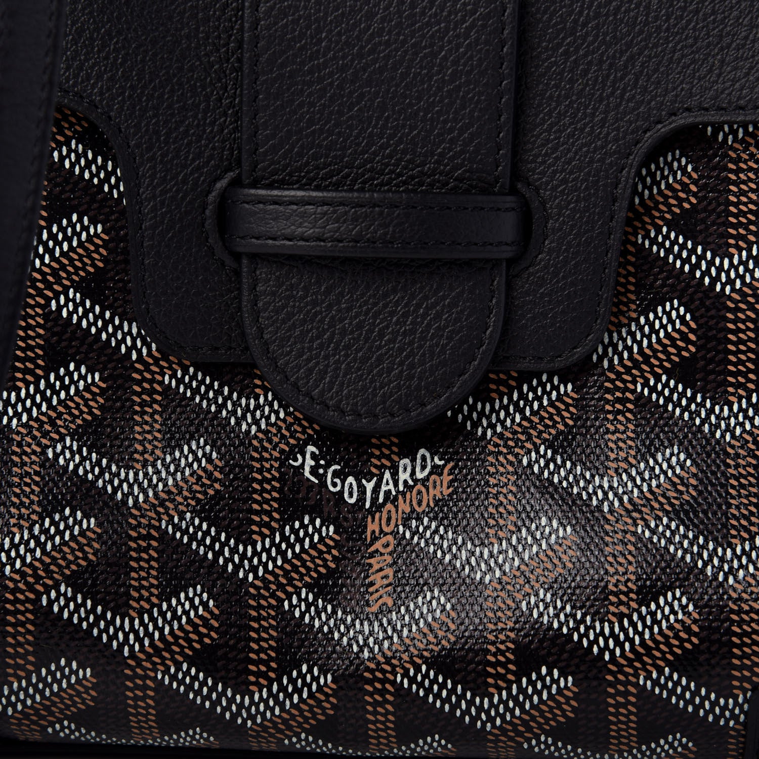 Goyard Goyardine Mini Saigon Black 9 of 10