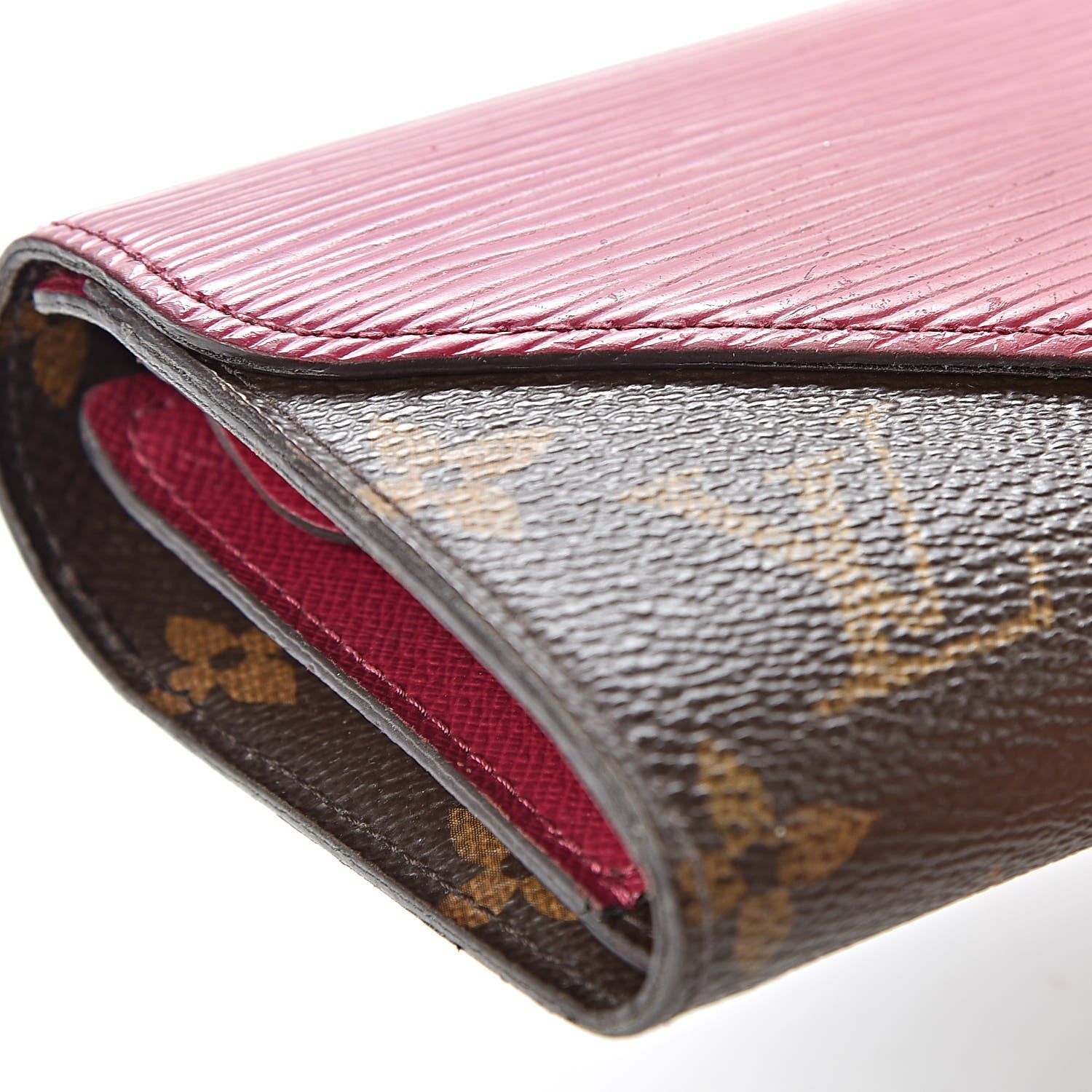 Louis Vuitton Epi Monogram Marie-Lou Compact Wallet Fuchsia 9 of 10