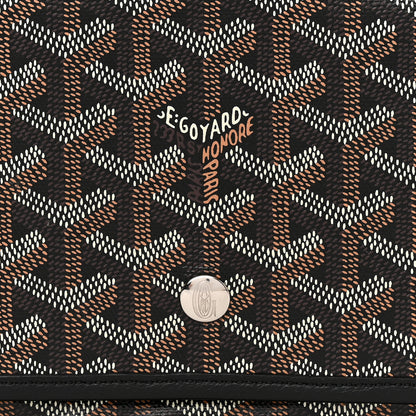 Goyard Goyardine Plumet Wallet Clutch Black 10 of 11