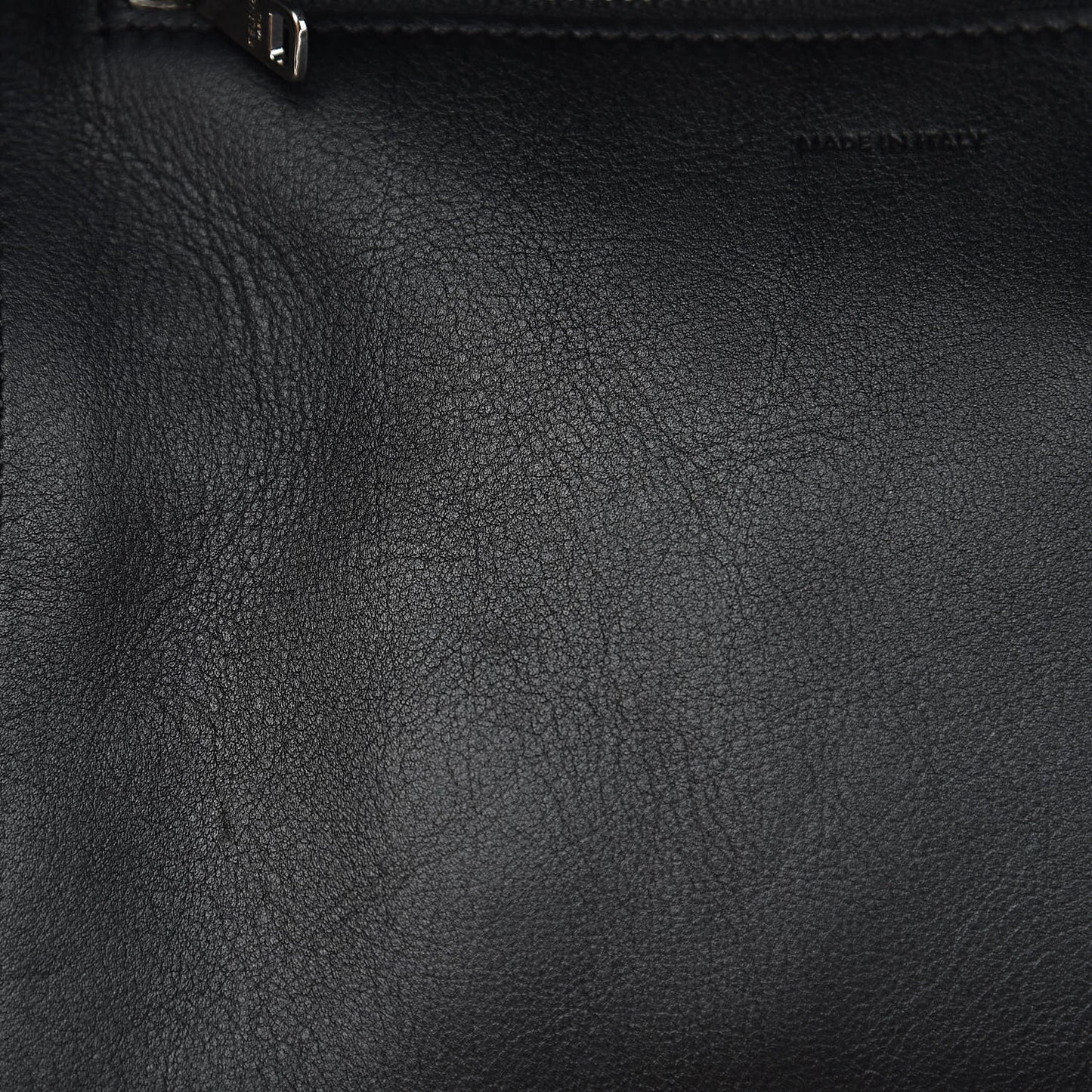 Smooth Calfskin Small Big Bag Black