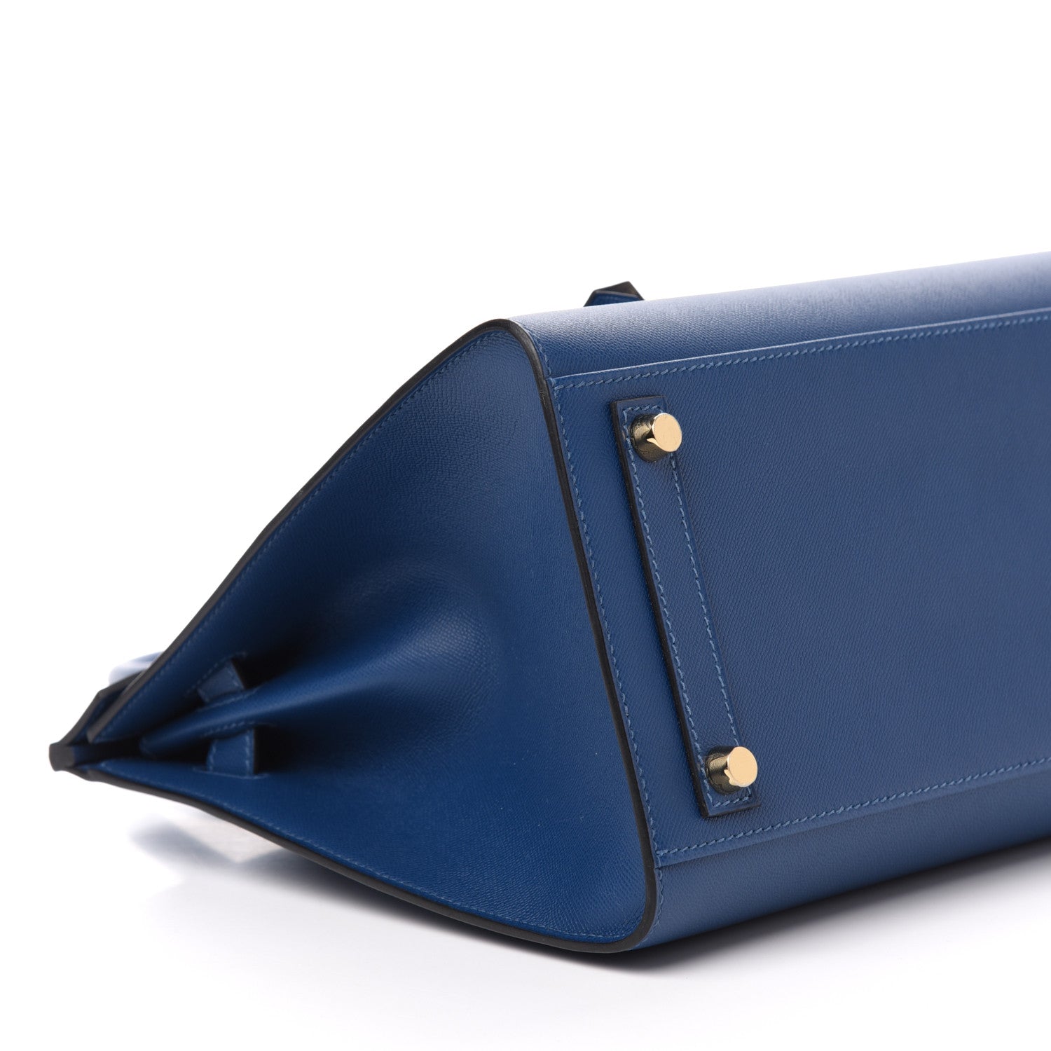 Hermes Madame Calfskin Birkin Sellier 30 Deep Blue 8 of 11