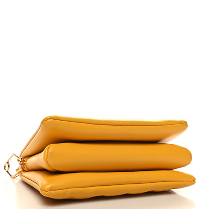 Louis Vuitton Lambskin Embossed Monogram Coussin PM Sunflower 4 of 11