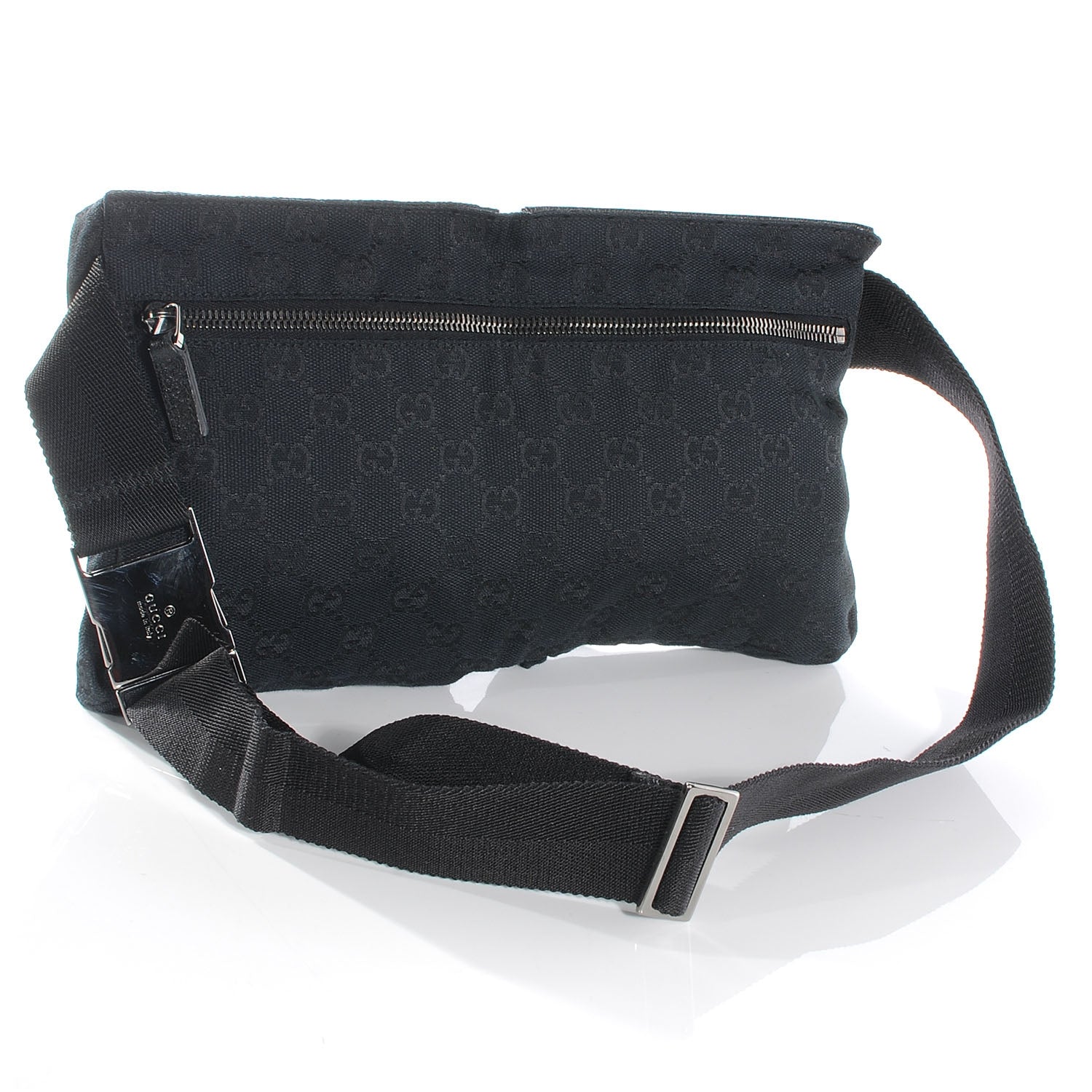 Gucci Monogram Belt Bag Black 3 of 8