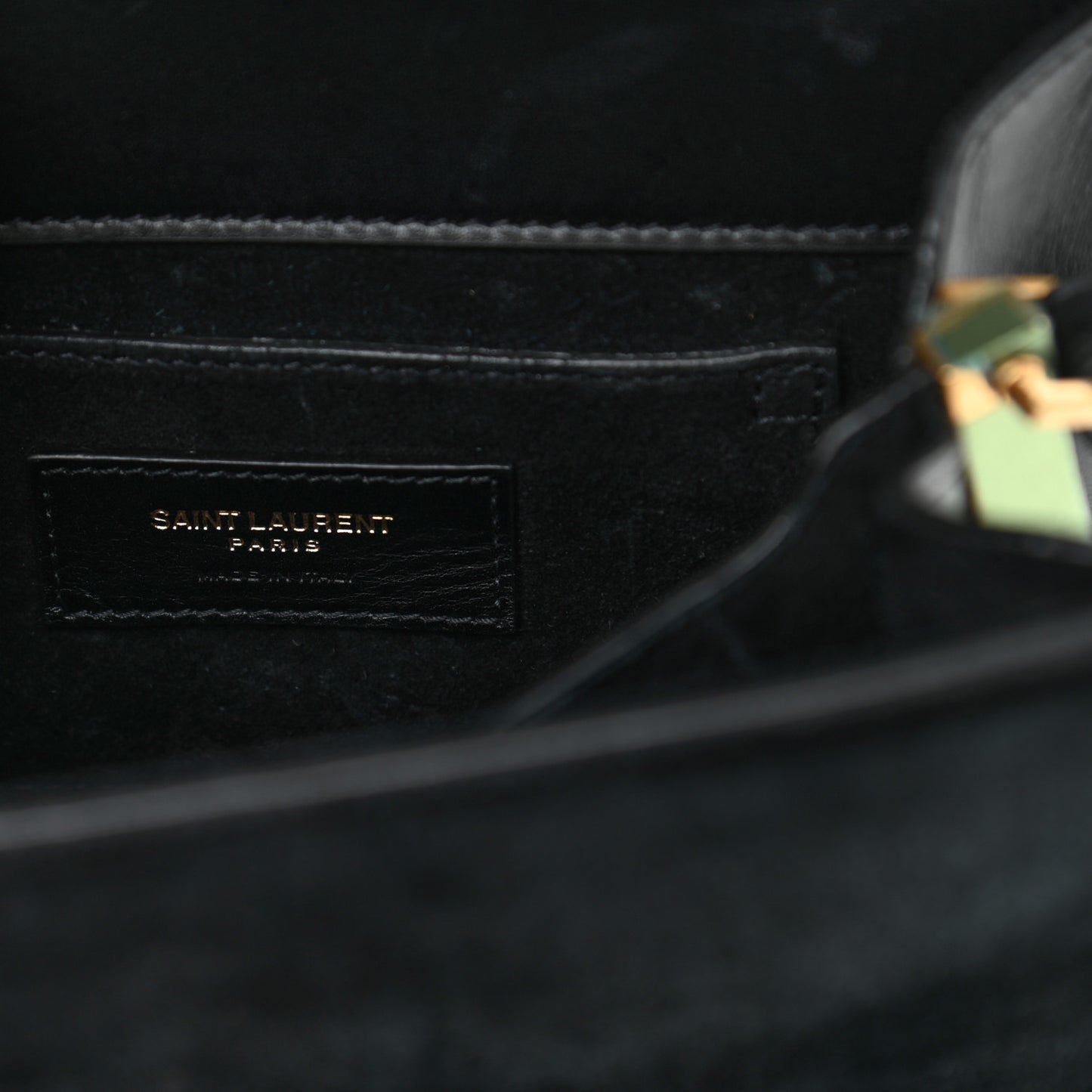 Suede Leopard Print Mini Classic Monogram Cassandra Top Handle Manto Naturale Black