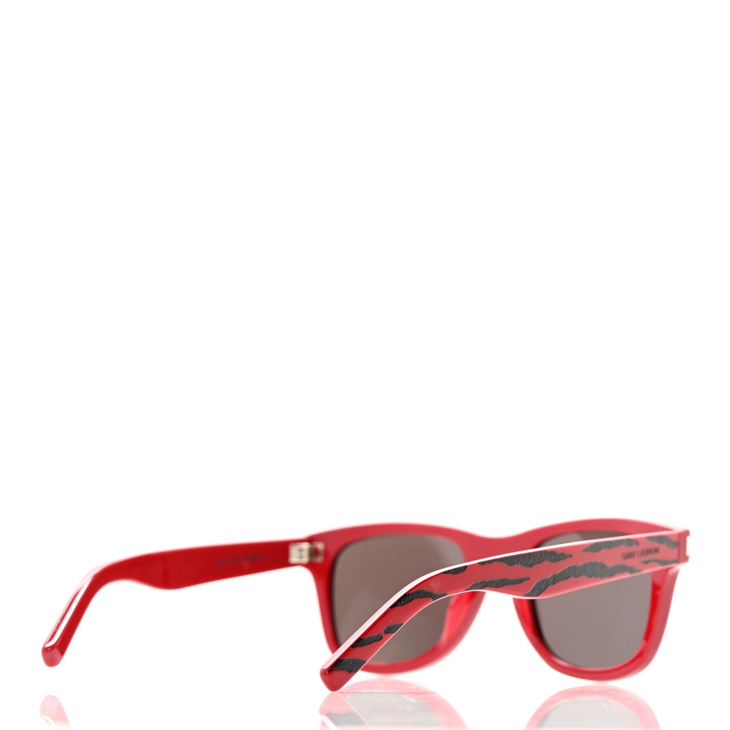 Acetate Square Sunglasses SL 51 Red