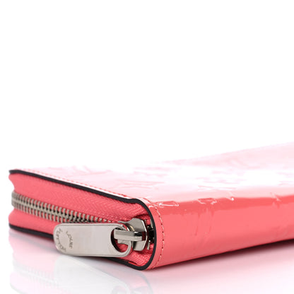 Louis Vuitton Vernis Zippy Wallet Rose Litchi 7 of 8
