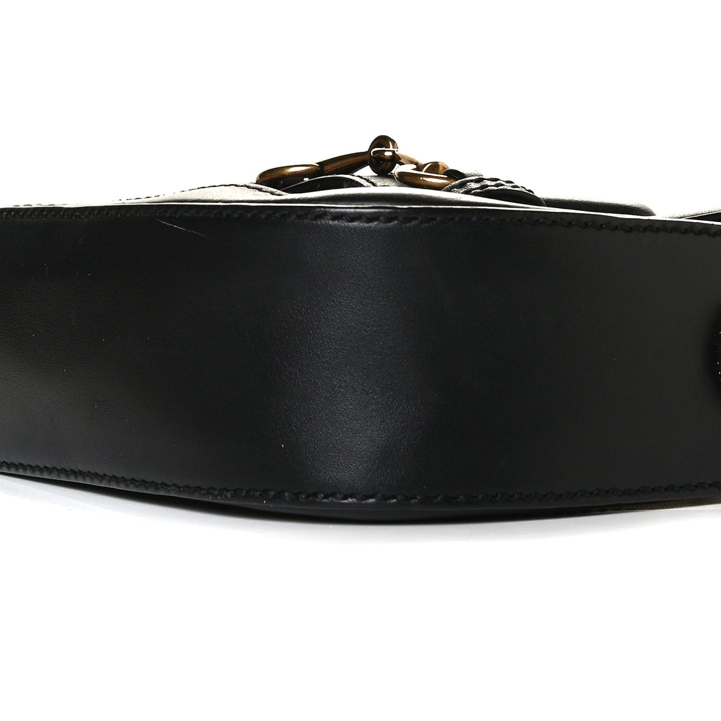 Monogram Small Lady Web Shoulder Bag Beige Black