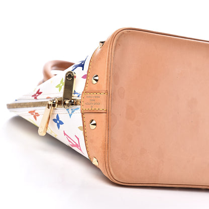 Louis Vuitton Monogram Multicolor Alma White 8 of 11