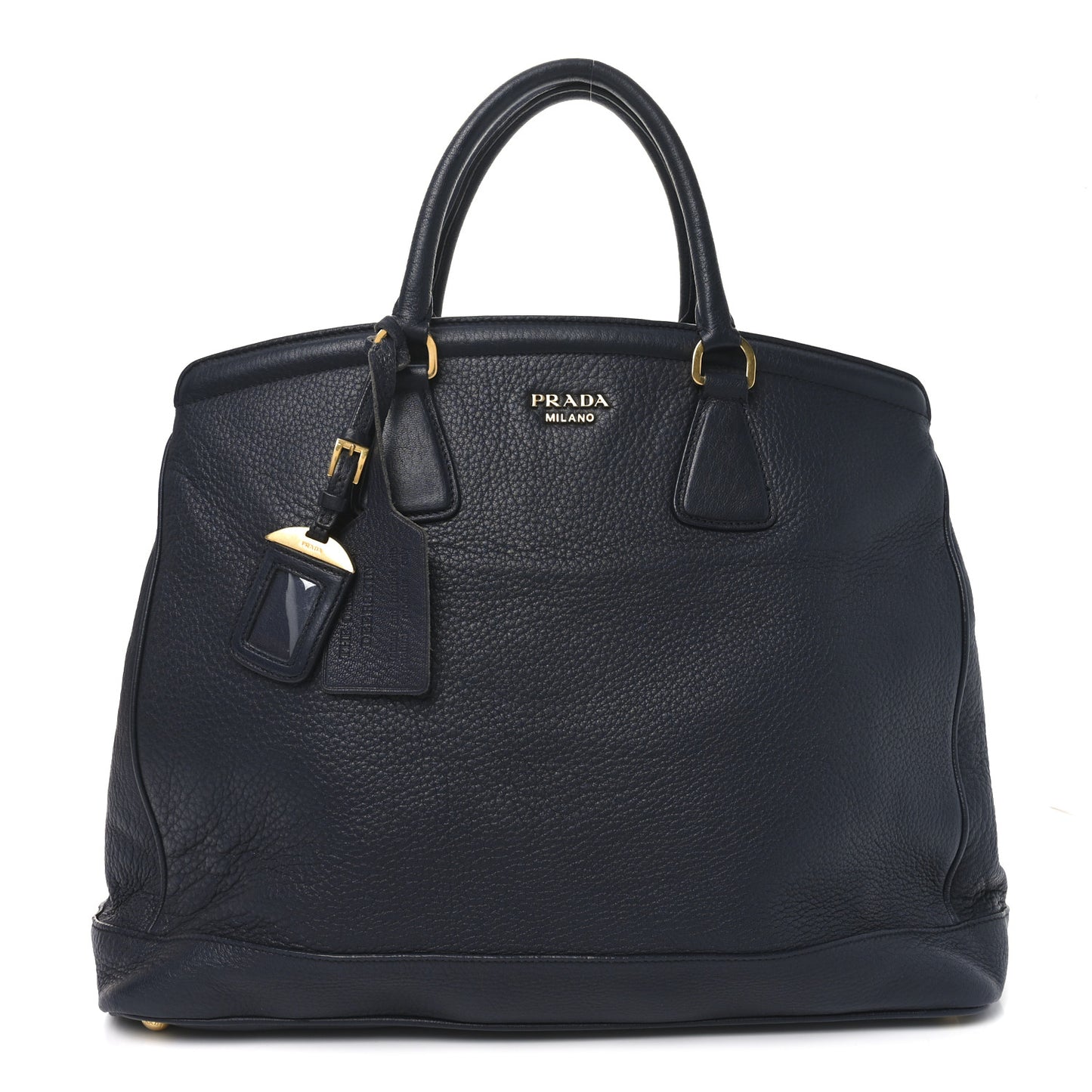 Vitello Daino Parabole Tote Black