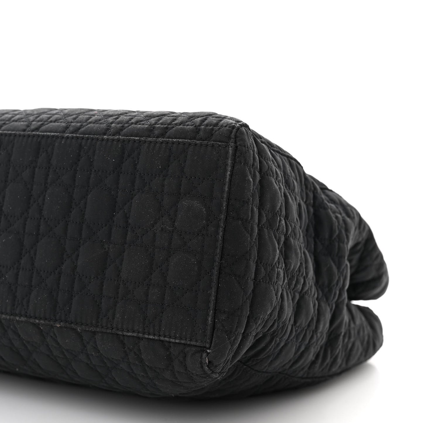 Nylon Cannage Large Lady Dior Black