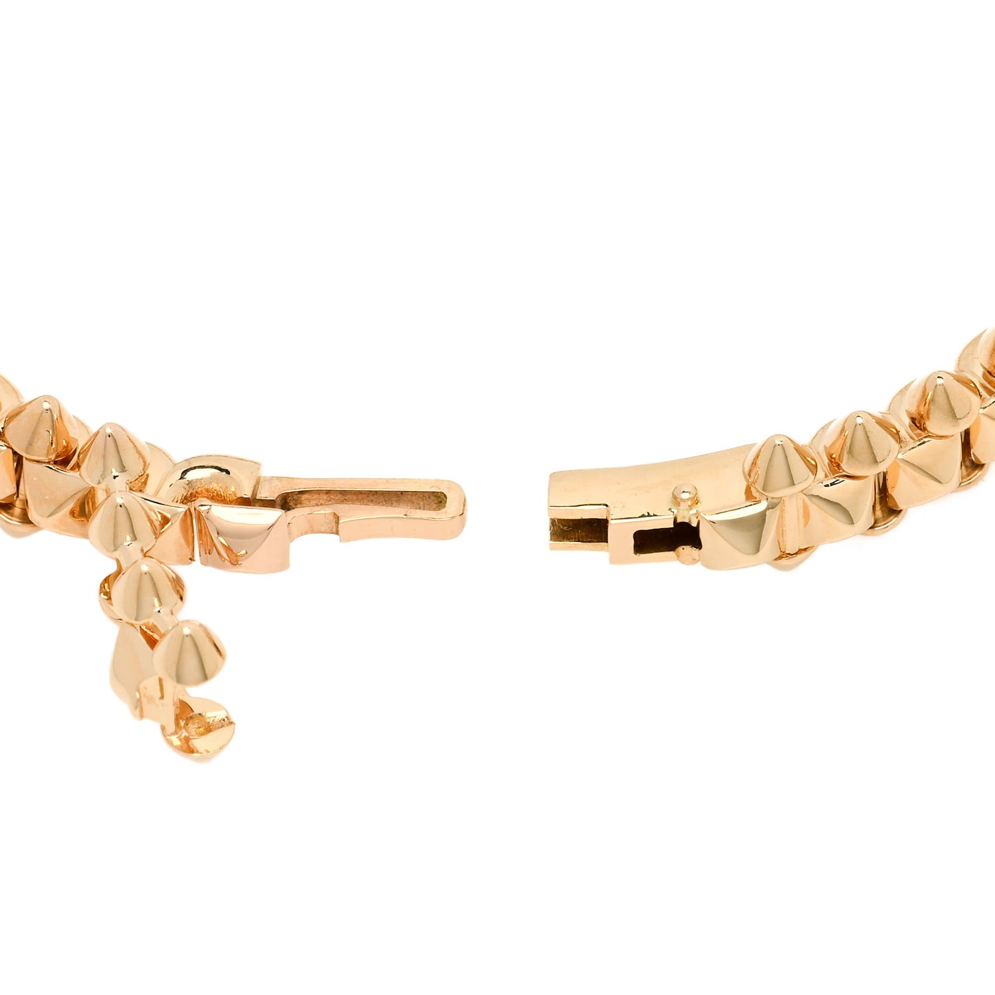 18K Pink Gold Medium Clash De Cartier Bracelet 17
