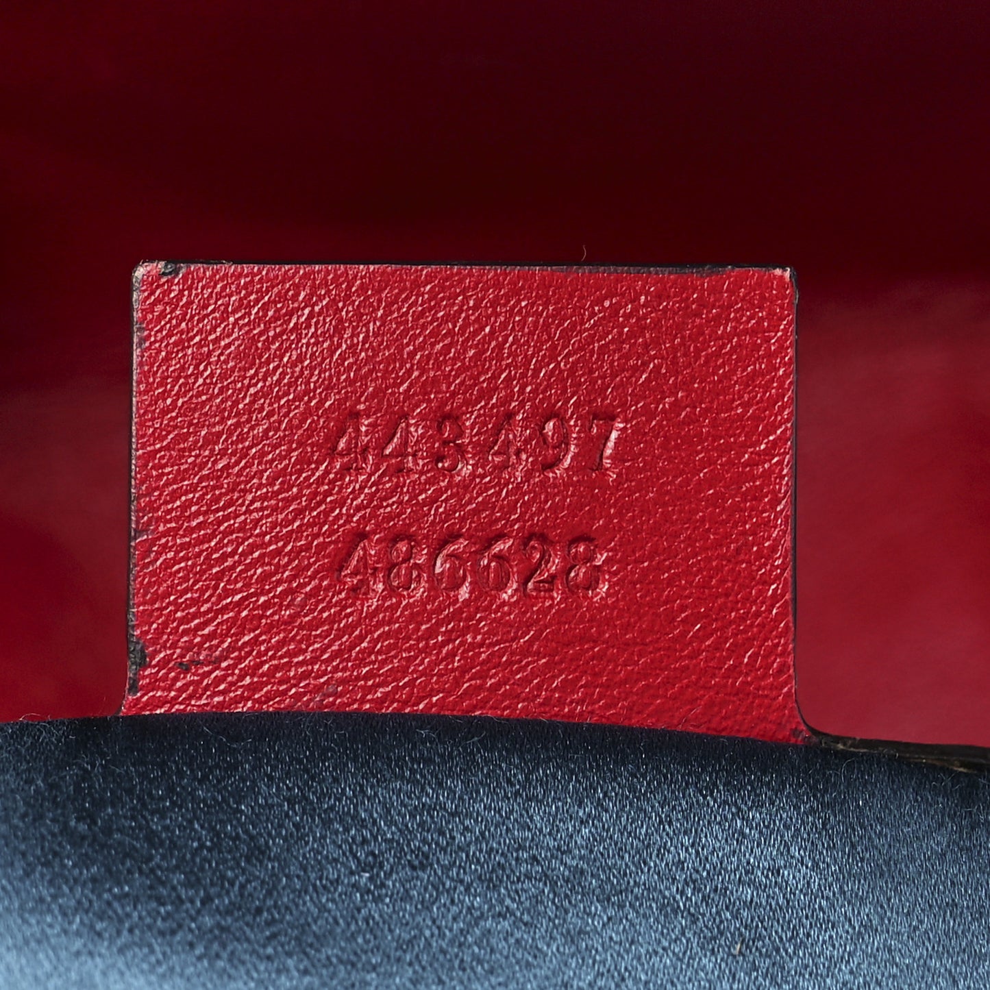 Velvet Matelasse Small GG Marmont Shoulder Bag Hibiscus Red