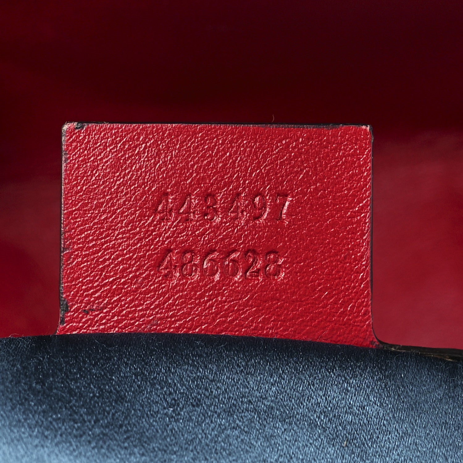 Gucci Velvet Matelasse Small GG Marmont Shoulder Bag Hibiscus Red 7 of 15