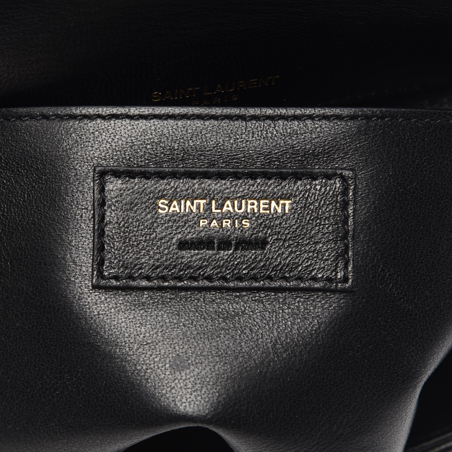 Saint Laurent Lambskin Matelasse Monogram Medium Vicky Chain Bag Black 7 of 10