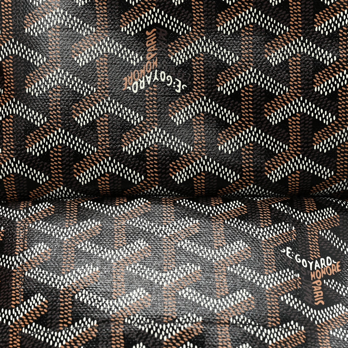 Goyardine Plumet Wallet Clutch Black