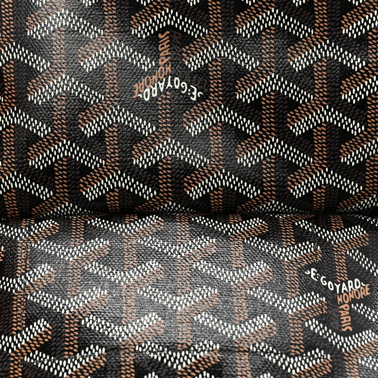 Goyard Goyardine Plumet Wallet Clutch Black 10 of 10