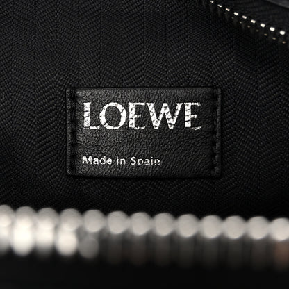 Loewe Lambskin Pleated Bracelet Large Pouch shoulder Bag Black 6 of 12