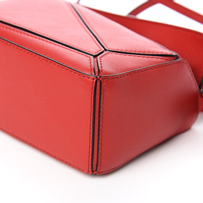 Loewe Calfskin Mini Puzzle Bag Pomodoro 8 of 9