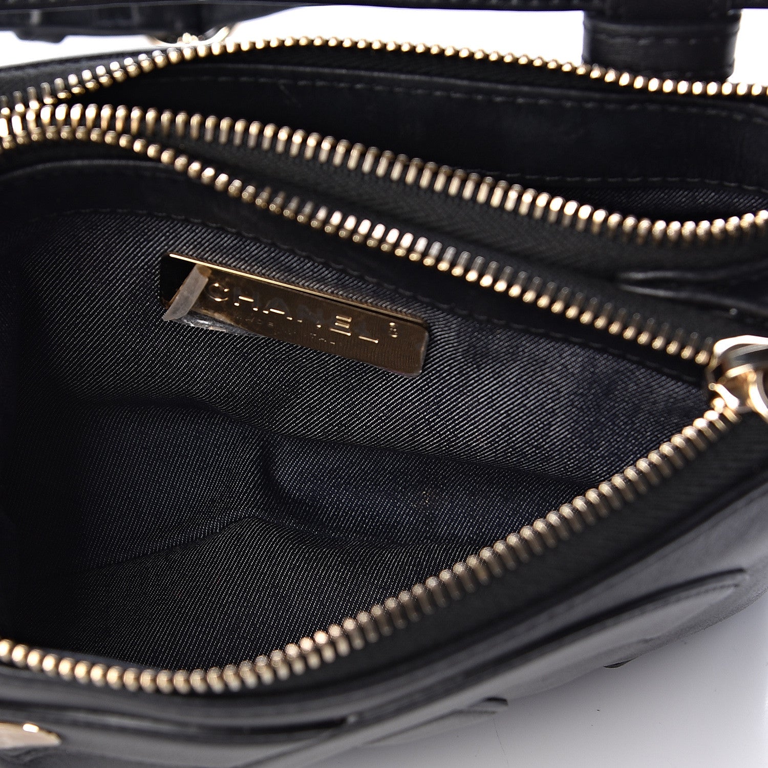 Chanel Lambskin CC Mania Waist Belt Bag Black 6 of 12