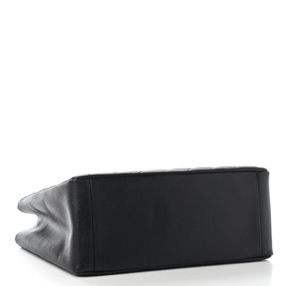 Chanel Caviar Quilted Grand Shopping Tote GST Black 4 of 9