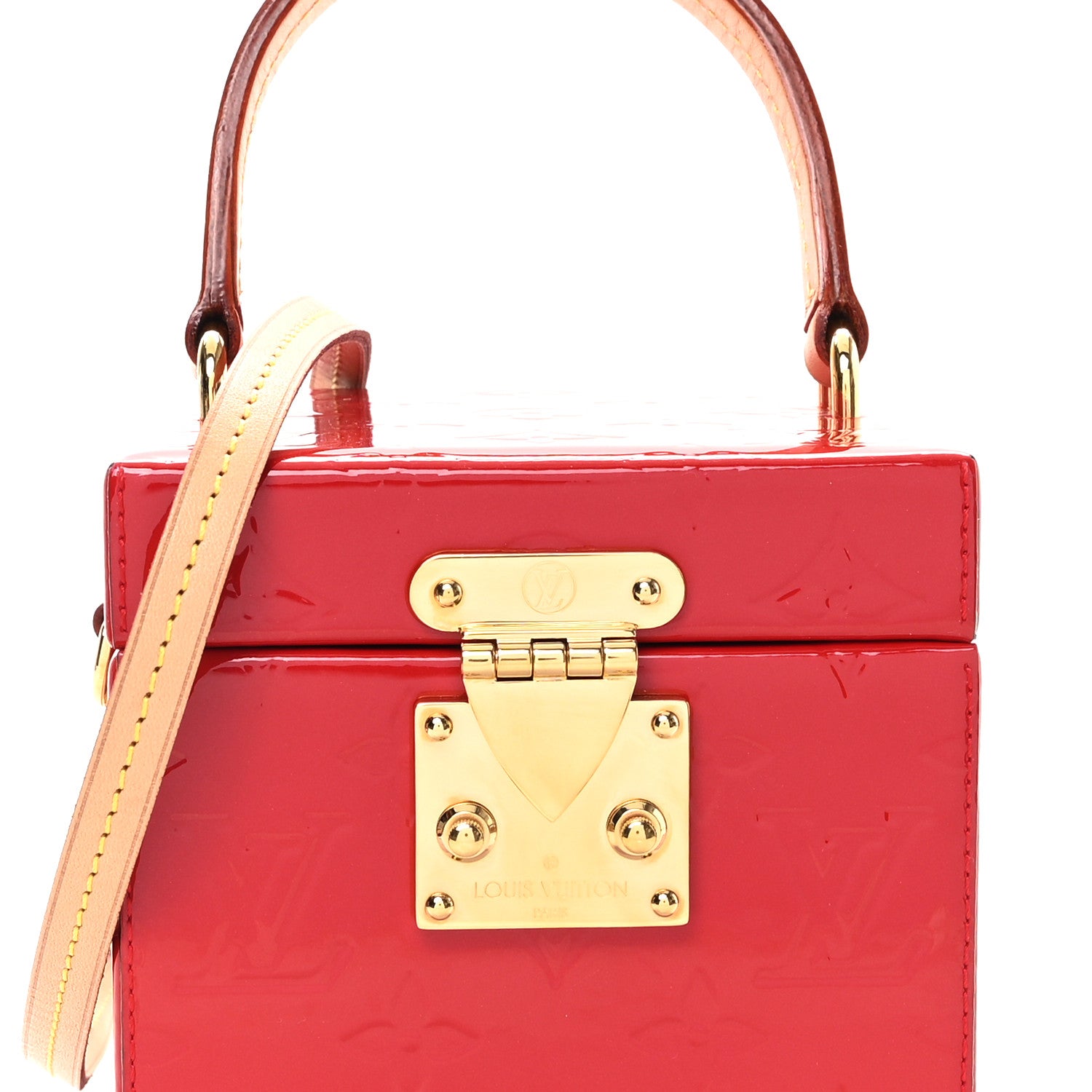 Louis Vuitton Vernis Bleecker Box Cerise 8 of 10