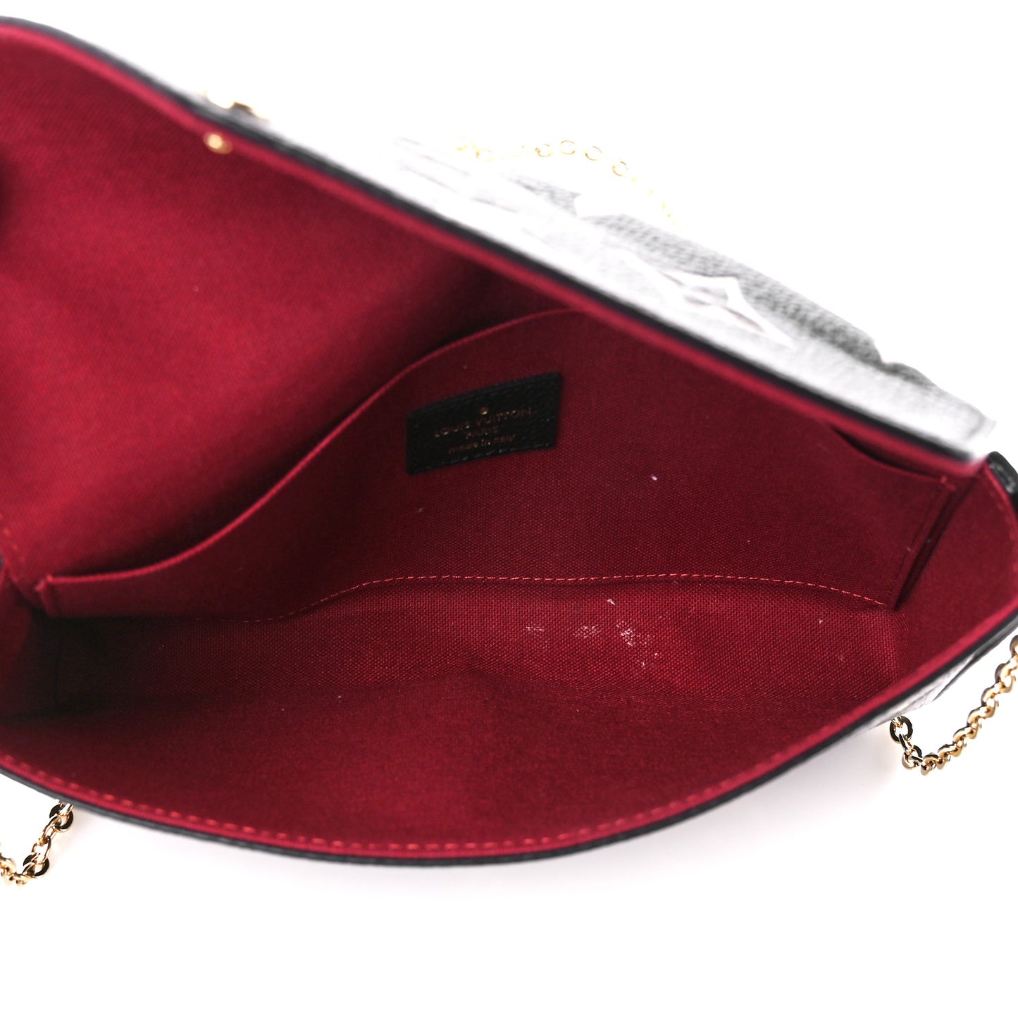 Empreinte Monogram Giant Felicie Pochette Black Beige