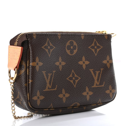 Louis Vuitton Monogram Mini Pochette Accessories 3 of 9