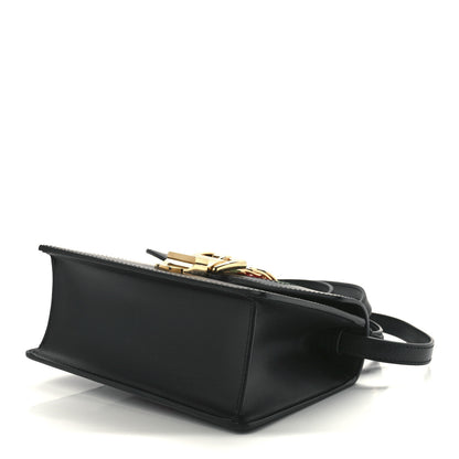 Gucci Calfskin Mini Sylvie Top Handle Bag Black 10 of 12