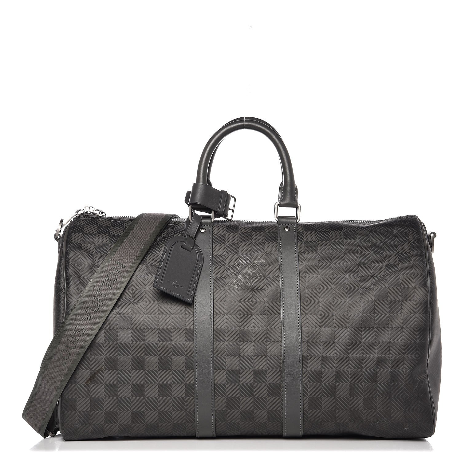 Louis Vuitton Damier Carbone Keepall Bandouliere 45 1 of 13