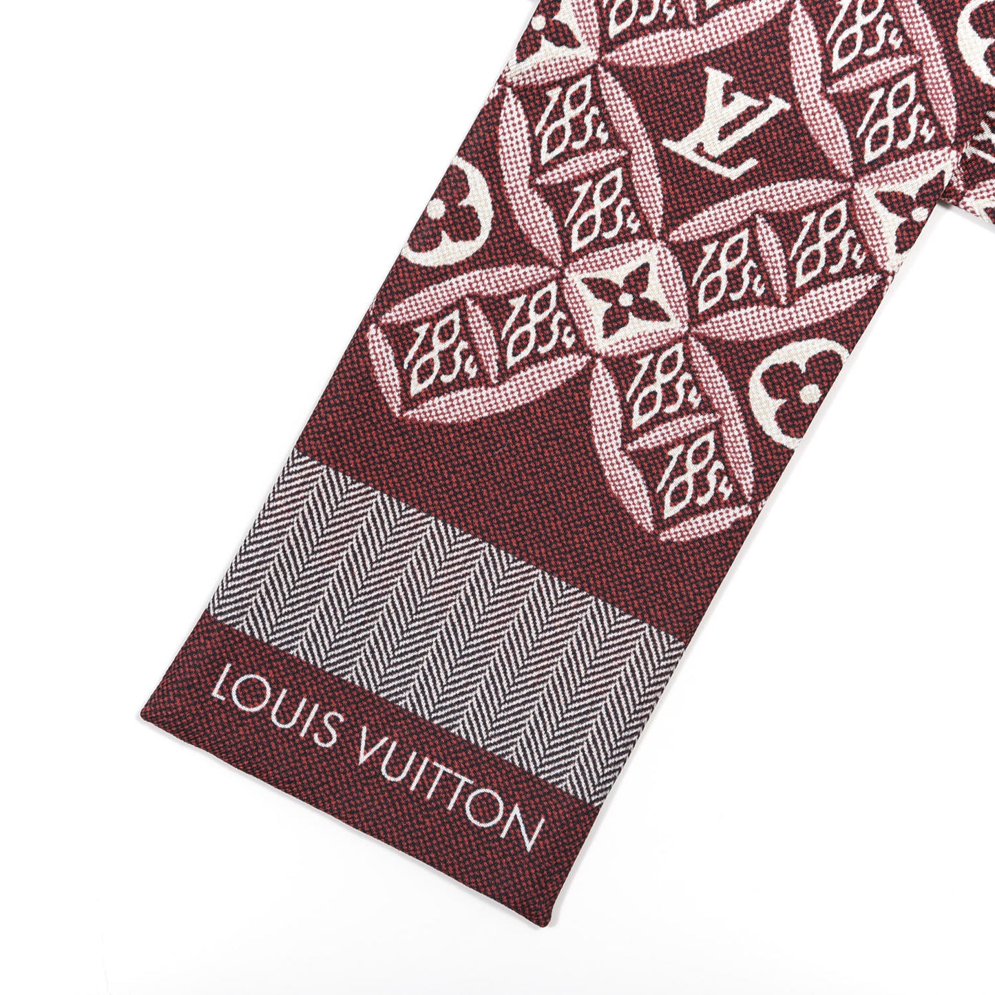Silk Since 1854 Bandeau Bordeaux