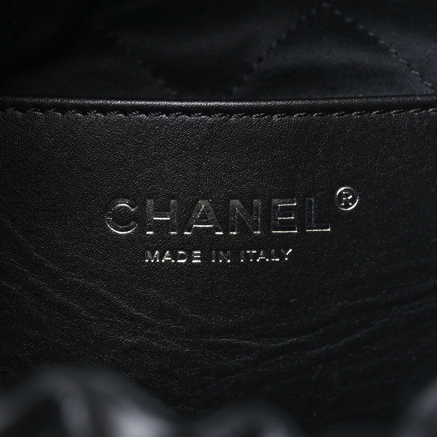 Chanel Shiny Calfskin Quilted Mini Chanel 22 So Black 6 of 10