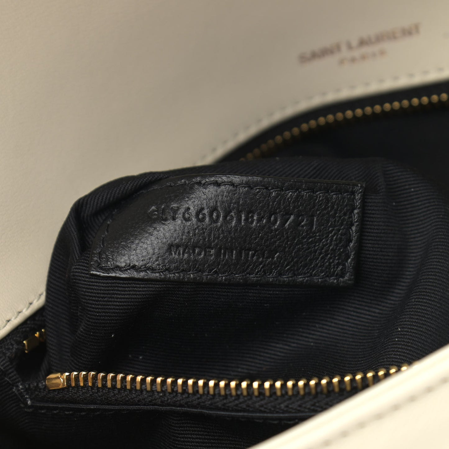 Lambskin Matelasse Monogram Kate 99 Crema Soft