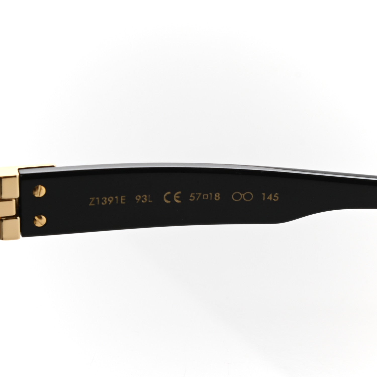 Louis Vuitton Acetate Charade Sunglasses Z1391E Black 6 of 8