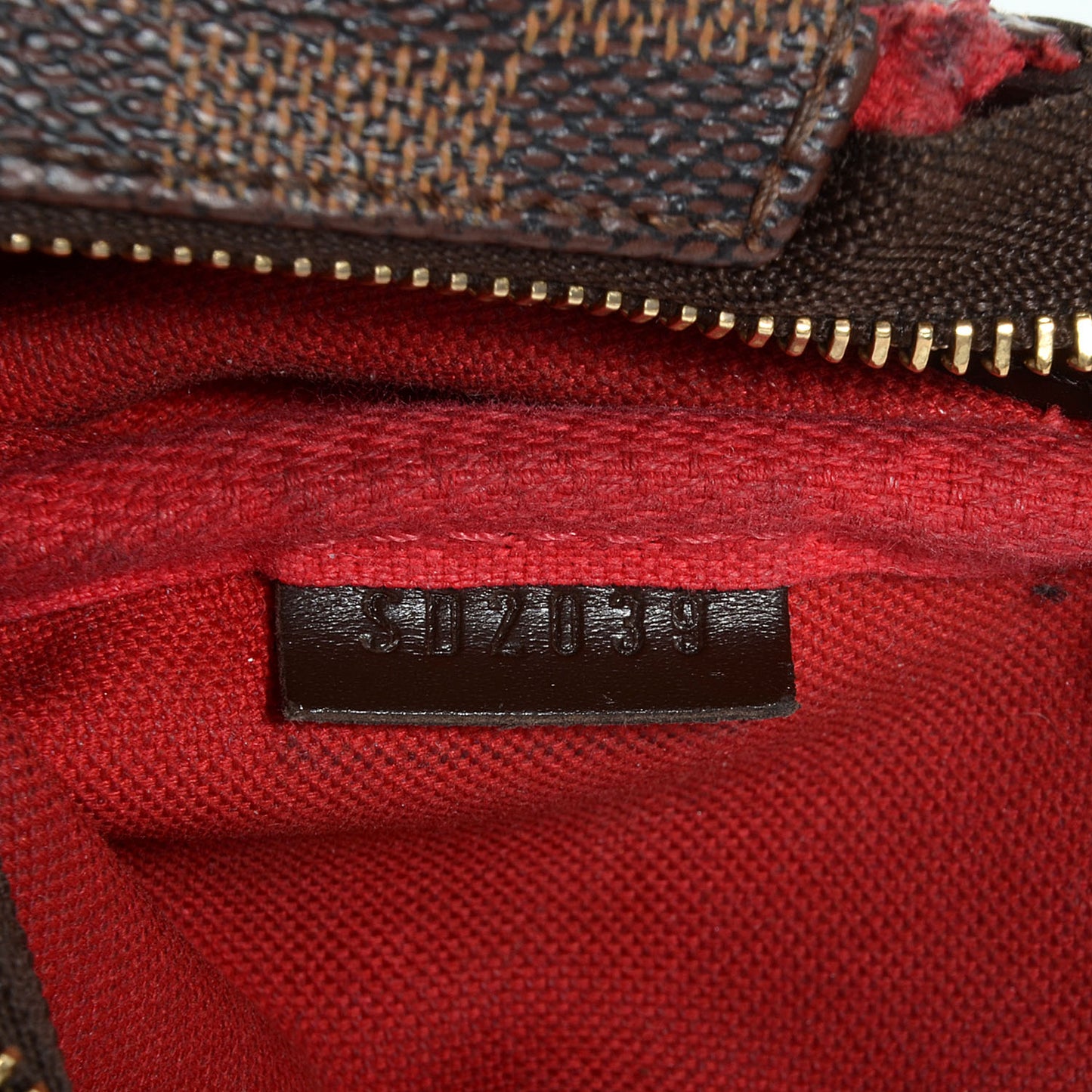 Damier Ebene Eva Clutch