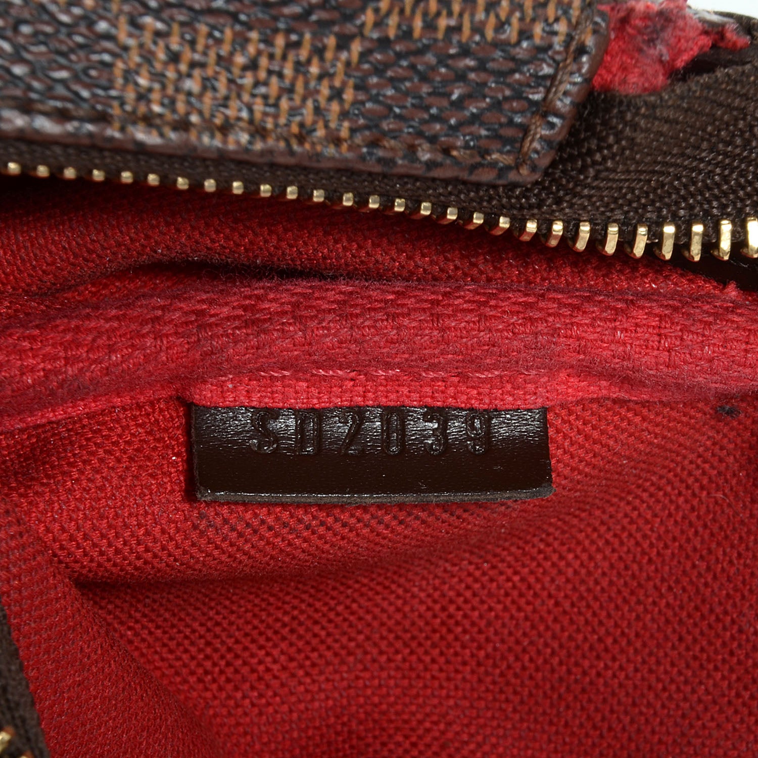 Louis Vuitton Damier Ebene Eva Clutch 6 of 7