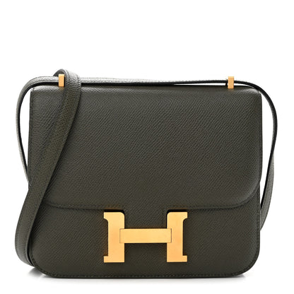 Hermes Epsom Constance 18 Vert De Gris 1 of 14